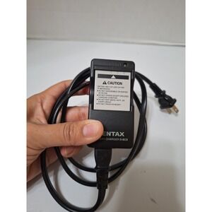 D-BC8 Battery Charger W/Battery for‎ Pentax  Camera - Tested Works